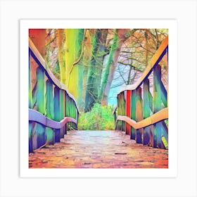 BB Borsa Abstract Bridge Art Print