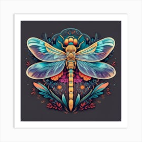 Dragonfly Art Print