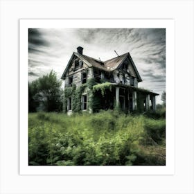 Abandoned House 2 Art Print