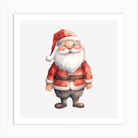 Santa Claus 4 Art Print