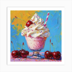 Sundae Art Art Print