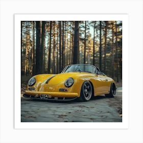 Porsche 356 1 Art Print