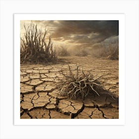 Dry Land 22 Art Print