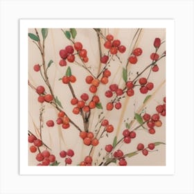 Cranberry Tree Art Print