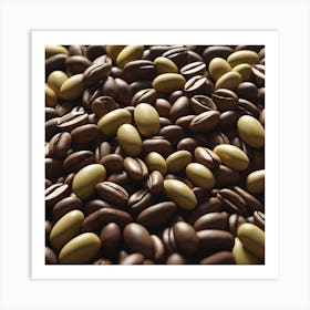 Coffee Beans 304 Art Print