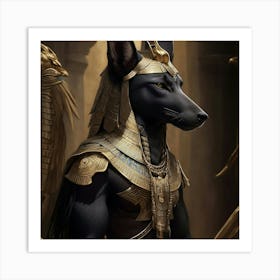 Anubis guardian of the afterlife Art Print