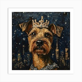 Regal Terrier 2 Art Print