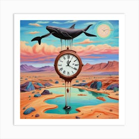 Timeless Mirage Surreal Reflections Of Land And Sea (8) Art Print