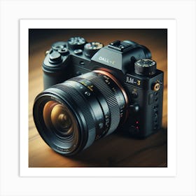 Portrait Of A Camera Art Print