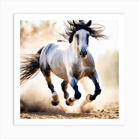 Horse Galloping 6 Art Print