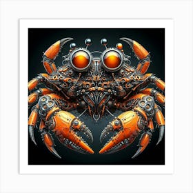 Steampunk Crab 1 Art Print