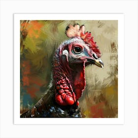 Thanksgiving Turkey Art Print