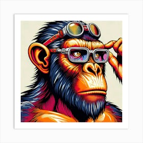 Chimpanzee Art Print