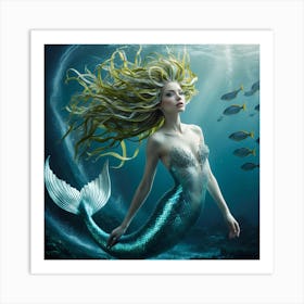 Mermaid Art Print