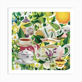 Tea Art 438 Art Print