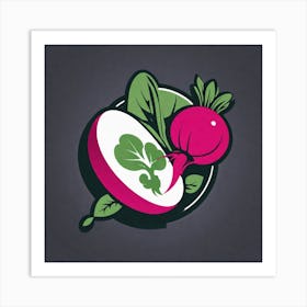 Beet Logo 6 Art Print