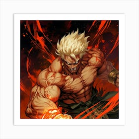 Street Fighter 4 Art Print