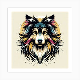 Cute dog Art Print