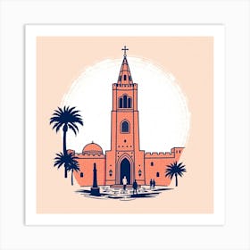 Egyptian Church Art Print