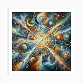 Astrology Painting Art Print