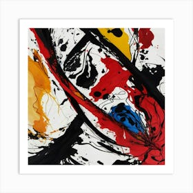 Abstract painting art 8 Art Print