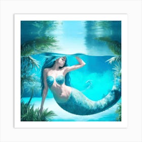 Mermaid 1 Art Print