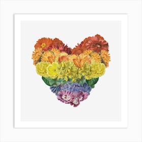 Heart Pride Art Print