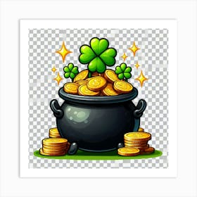 Pot Of Gold 1 Art Print