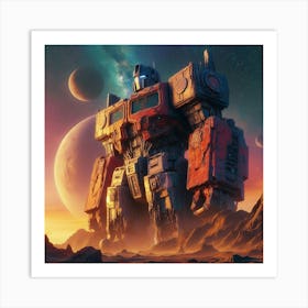 Transformers Prime 4 Art Print