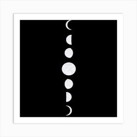 Phases Of The Moon 1 Art Print