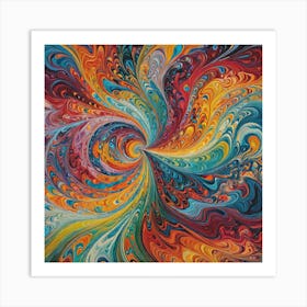 Swirl Swirl Swirl Swirl Swirl Swirl Swirl Swirl Swirl Swirl Swirl Art Print