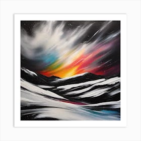 Aurora Sunset 2 Art Print