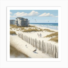 Deatin Days: Holiday Isle Art Print