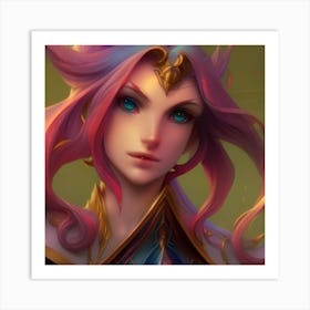 League Of Legends Character Art Print