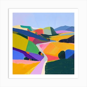 Abstract Travel Collection Bulgaria 1 Art Print