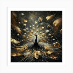 Peacock 8 Art Print