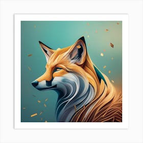 Fox 1 Art Print