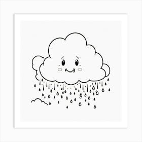 Rain Cloud Art Print