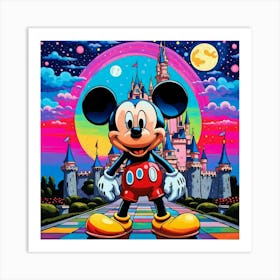 Mickey Mouse 7 Art Print