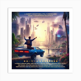 Back To The Future Poster Art Print