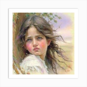 Little Girl Art Print