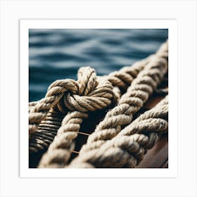 Rope Knot Art Print