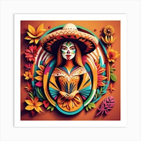 Day Of The Dead 30 Art Print