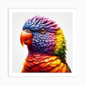 Parrot of Lorikeets Art Print