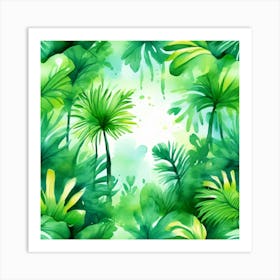 Tropical Jungle Art Print