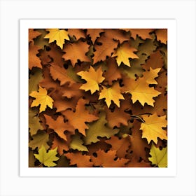 Autumn Leaves 1 Art Print