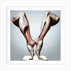 'The Legs' Art Print