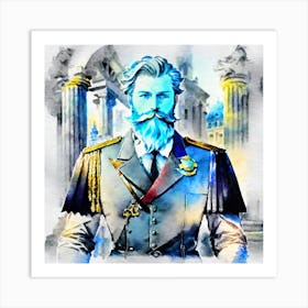 Man In Uniform Art Print