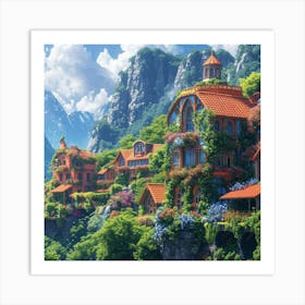 Fairy House 1 Art Print