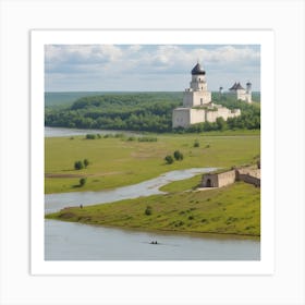 Cossack Fortress Art Print